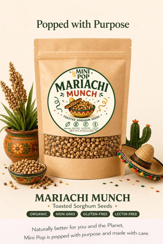 🎺MARIACHI MUNCH - Toasted Sorghum Seeds